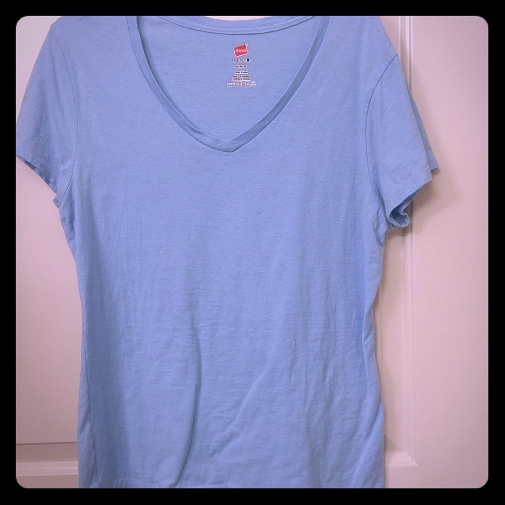 Relaxed v-neck tee